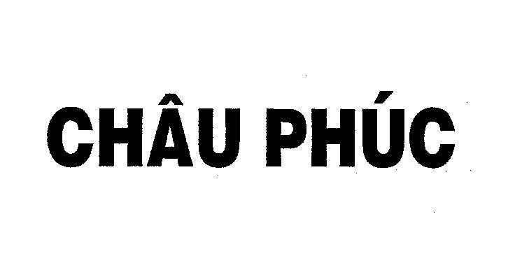 Mẫu nhãn hiệu Châu Phúc