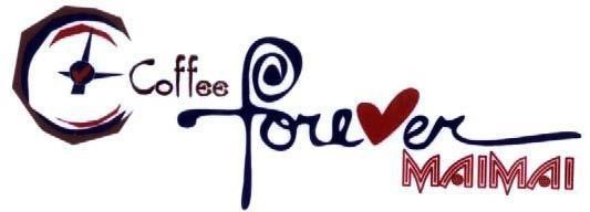 Mẫu nhãn hiệu CV COFFEE FOREVER MAIMAI
