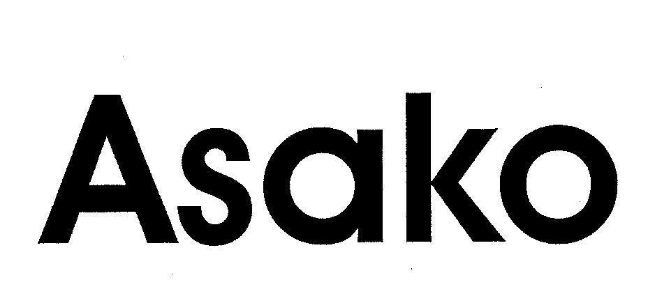 Mẫu nhãn hiệu ASAKO