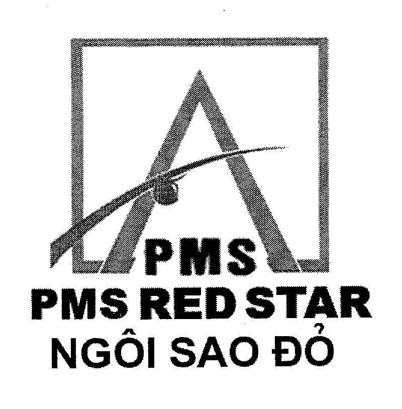 Mẫu nhãn hiệu PMS PMS RED STAR Ngôi Sao Đỏ