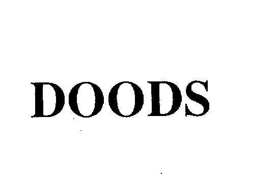 Mẫu nhãn hiệu DOODS