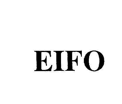 Mẫu nhãn hiệu EIFO
