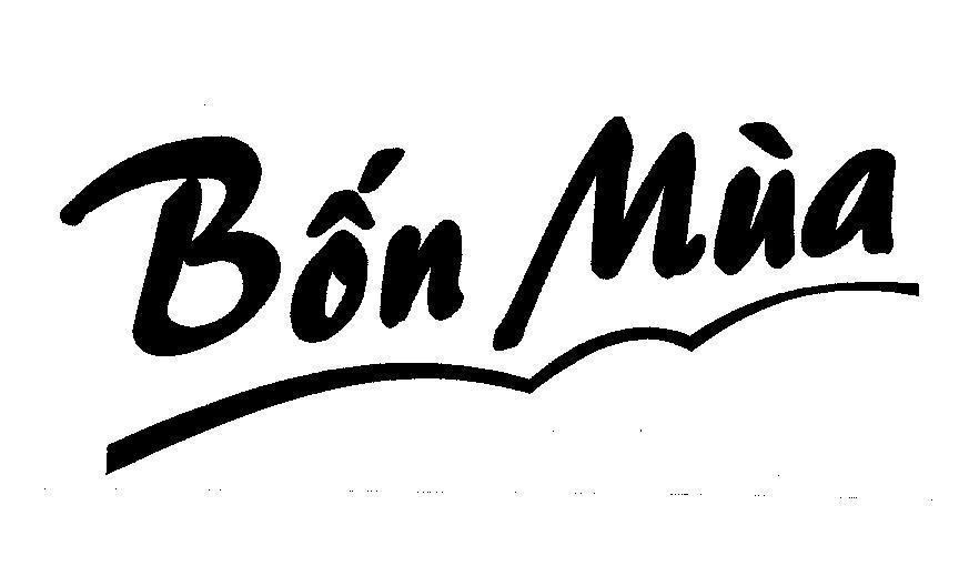 Mẫu nhãn hiệu BON MUA