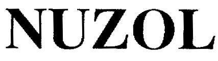 Mẫu nhãn hiệu NUZOL
