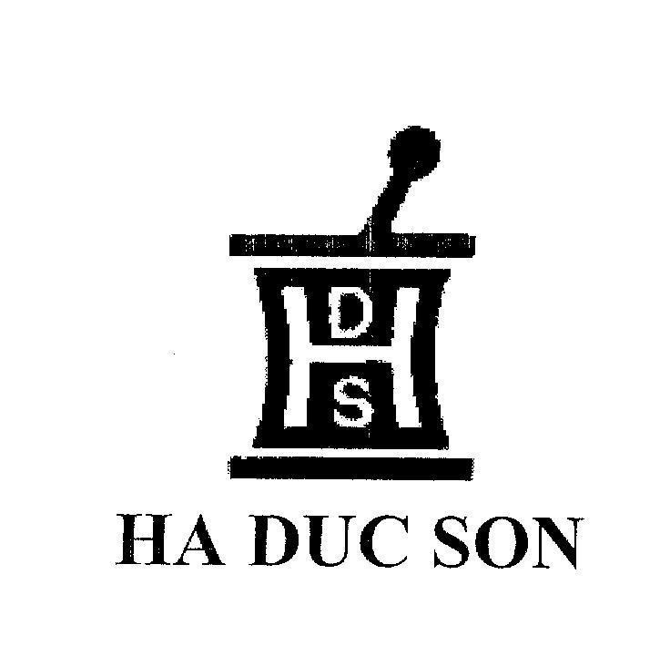 Mẫu nhãn hiệu HA DUC SON HDS