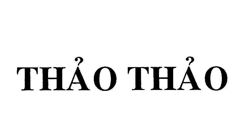 Mẫu nhãn hiệu Thảo Thảo