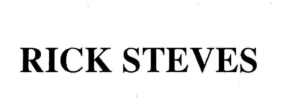 Mẫu nhãn hiệu RICK STEVES