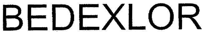 Mẫu nhãn hiệu BEDEXLOR
