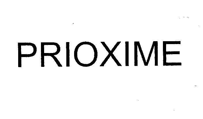 Mẫu nhãn hiệu PRIOXIME