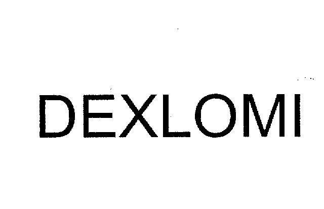 Mẫu nhãn hiệu DEXLOMI