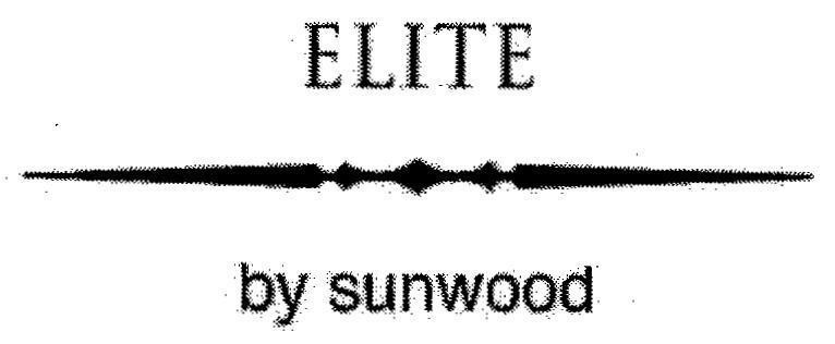 Mẫu nhãn hiệu ELITE BY SUNWOOD