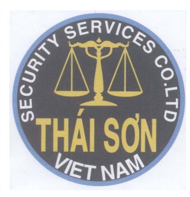 Mẫu nhãn hiệu Thái Sơn SECURITY SERVICES CO LTD VIET NAM