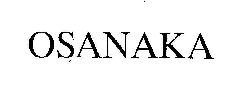 Mẫu nhãn hiệu OSANAKA