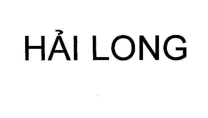 Mẫu nhãn hiệu HAI LONG