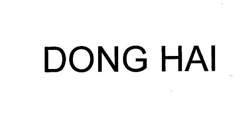 Mẫu nhãn hiệu DONG HAI