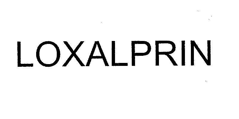 Mẫu nhãn hiệu LOXALPRIN