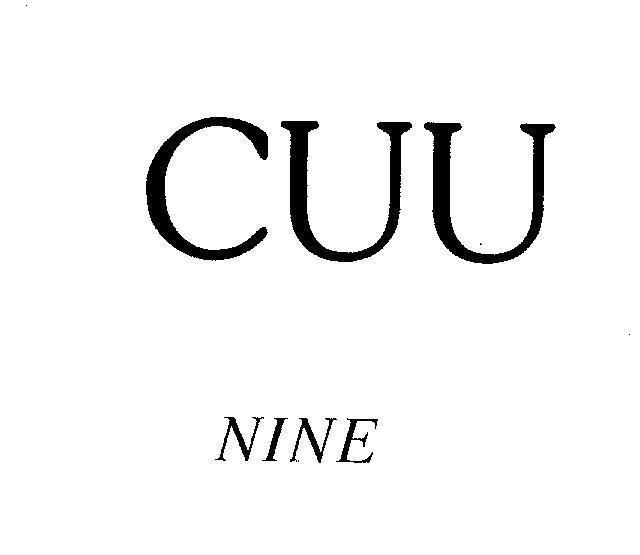 Mẫu nhãn hiệu CUU NINE