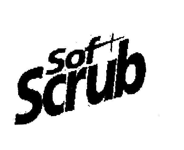 Mẫu nhãn hiệu SOF SCRUB