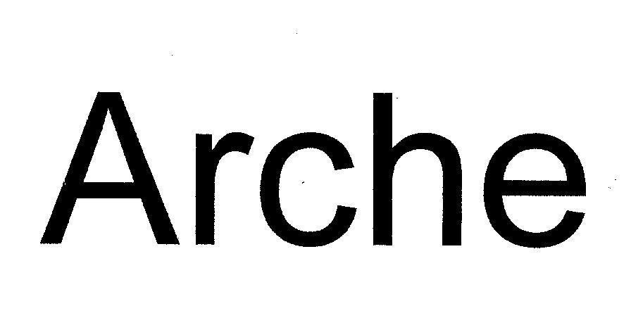 Mẫu nhãn hiệu ARCHE