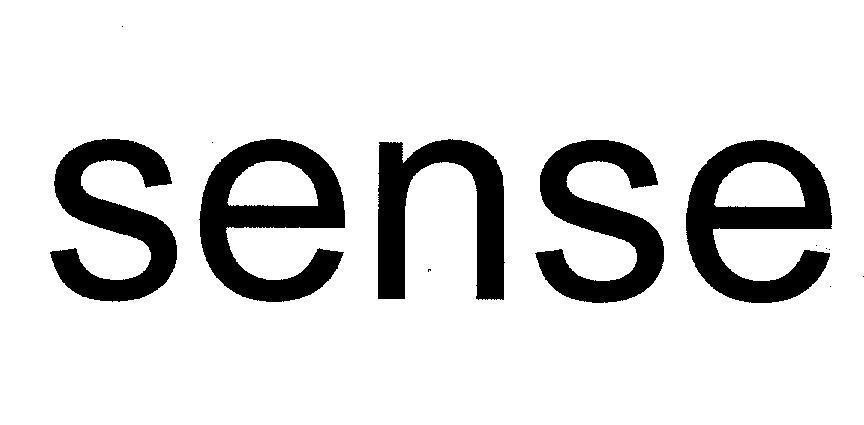Mẫu nhãn hiệu SENSE