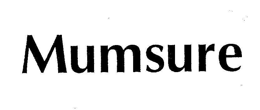 Mẫu nhãn hiệu MUMSURE
