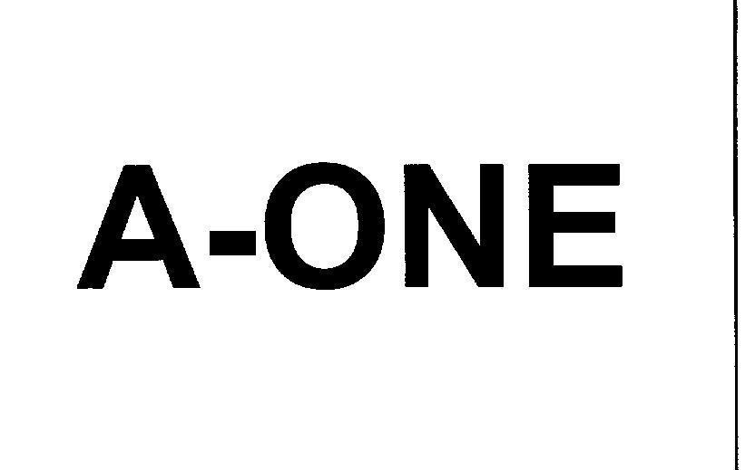 Mẫu nhãn hiệu A-ONE