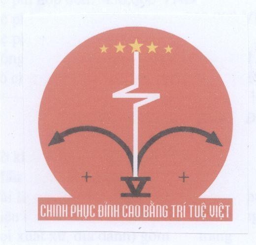 Mẫu nhãn hiệu CHINH PHụC ĐỉNH CAO BằNG TRí TUệ VIệT
