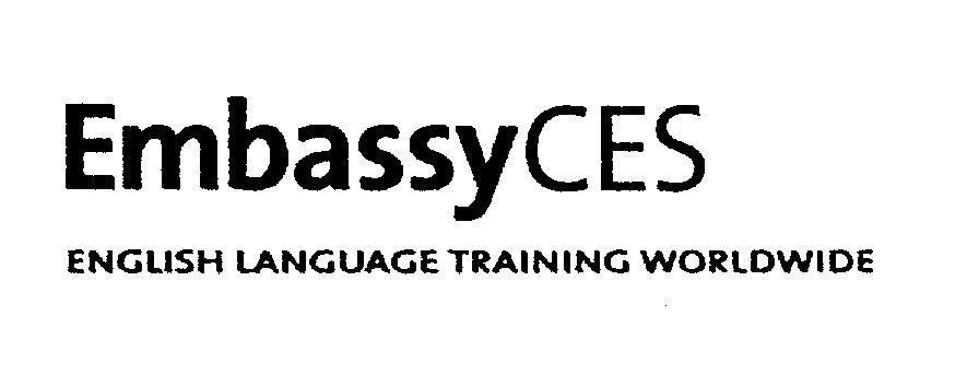 Mẫu nhãn hiệu EMBASSYCES ENGLISH LANGUAGE TRAINING WORLDWIDE