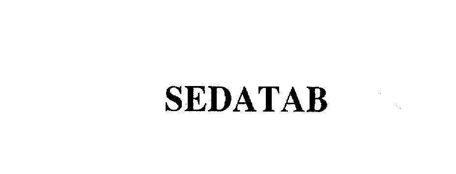 Mẫu nhãn hiệu SEDATAB