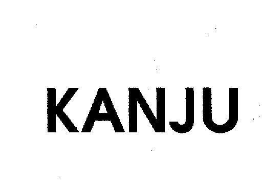Mẫu nhãn hiệu KANJU