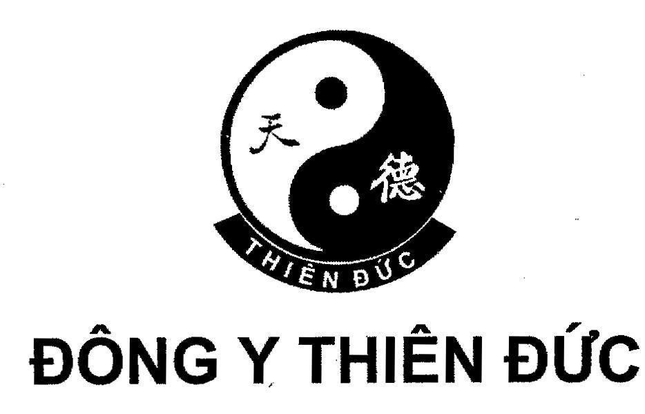 Mẫu nhãn hiệu THIÊN ĐứC ĐÔNG Y