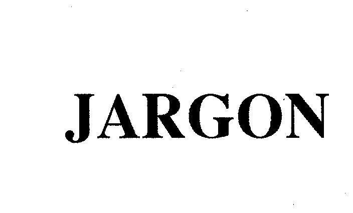 Mẫu nhãn hiệu JARGON