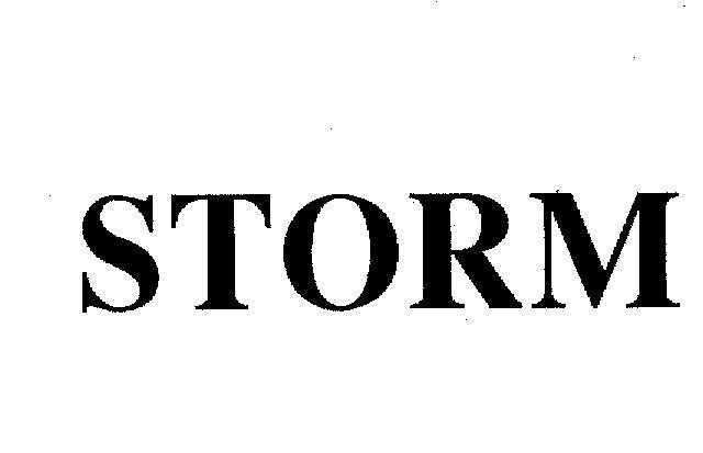 Mẫu nhãn hiệu STORM