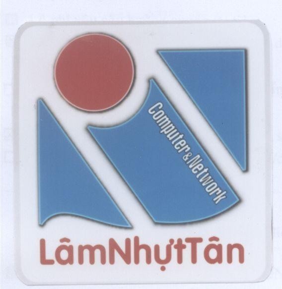 Mẫu nhãn hiệu Lâm Nhựt Tân COMPUTER & NETWORK