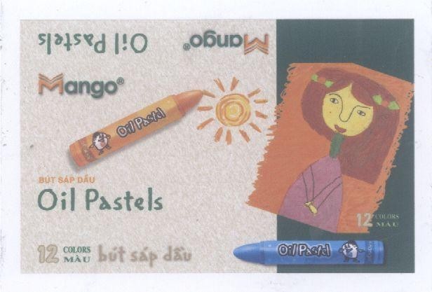 Mẫu nhãn hiệu MANGO OIL PASTELS BúT SáP DàU