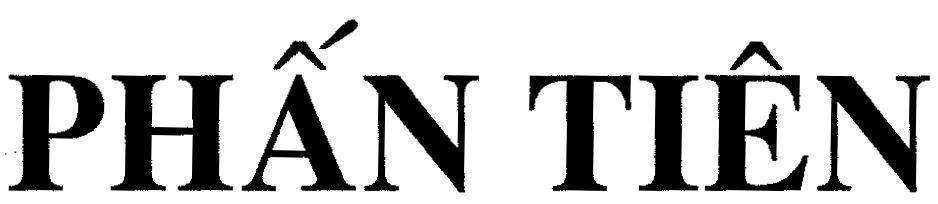 Mẫu nhãn hiệu Phấn Tiên