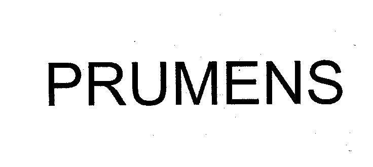 Mẫu nhãn hiệu PRUMENS