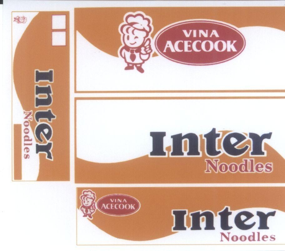 Mẫu nhãn hiệu VINA ACECOOK INTER NOODLES