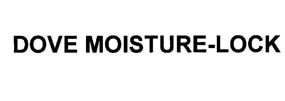 Mẫu nhãn hiệu DOVE MOISTURE-LOCK