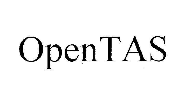 Mẫu nhãn hiệu OPEN TAS