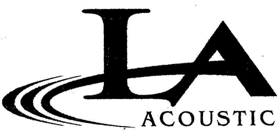 Mẫu nhãn hiệu LA ACOUSTIC