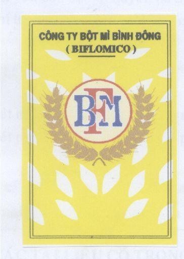 Mẫu nhãn hiệu Bình Đông BIFLOMICO BFM Công ty bột mỳ