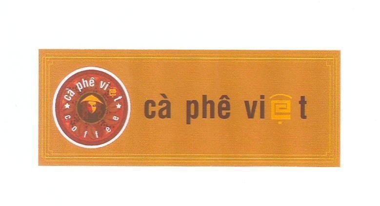 Mẫu nhãn hiệu Cà PHê VIệT