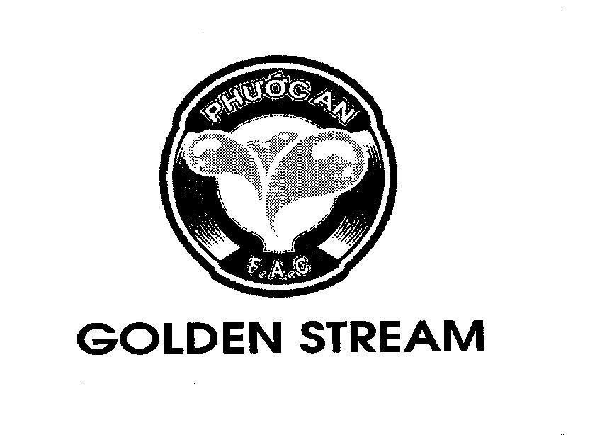 Mẫu nhãn hiệu GOLDEN STREAM Phước An F.A.C