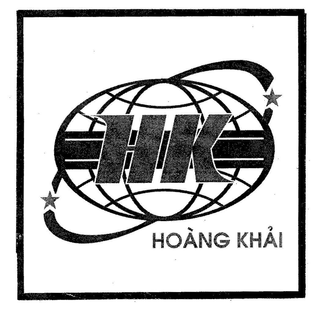 Mẫu nhãn hiệu HK HOàNG KHảI