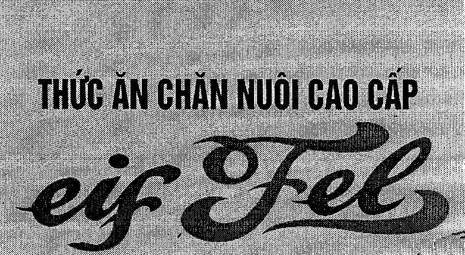 Mẫu nhãn hiệu EIF FEL Thức ăn Chăn Nuôi Cao Cấp