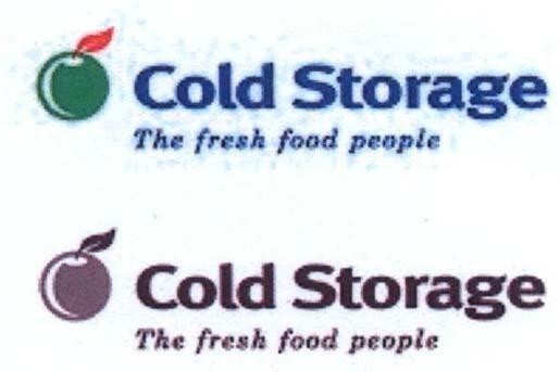 Mẫu nhãn hiệu COLD STORAGE THE FRESH FOOD PEOPLE
