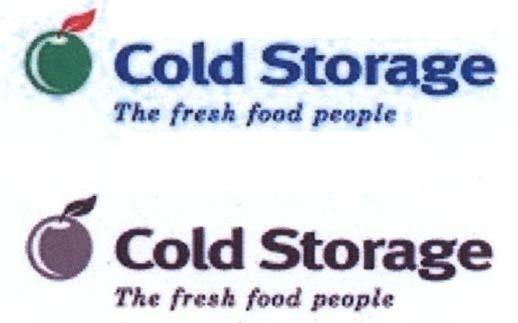 Mẫu nhãn hiệu COLD STORAGE THE FRESH FOOD PEOPLE