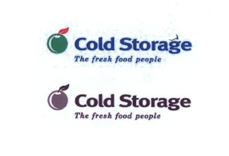 Mẫu nhãn hiệu COLD STORAGE THE FRESH FOOD PEOPLE