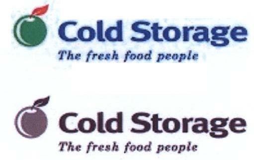 Mẫu nhãn hiệu COLD STORAGE THE FRESH FOOD PEOPLE